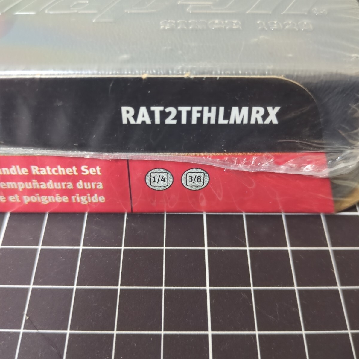 スナップオン 100周年記念ラチェットセット 限定 廃版 レア 旧グリップ 専用ロゴ RAT2TFHLMRX メタリックレッド Snap-on コレクションに_5