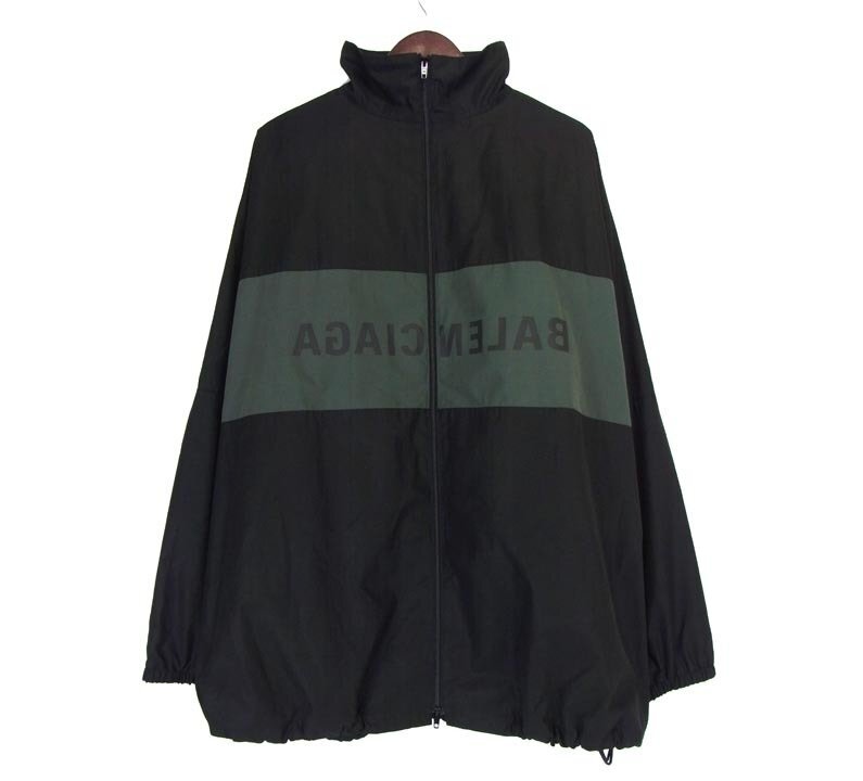22年 希少 美品 反転ロゴ バレンシアガ BALENCIAGA 725312 ジップ