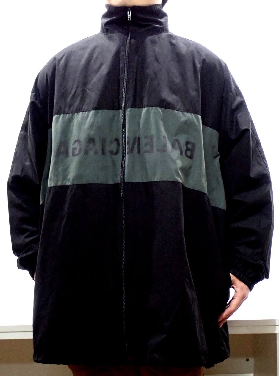 22年 希少 美品 反転ロゴ バレンシアガ BALENCIAGA 725312 ジップ
