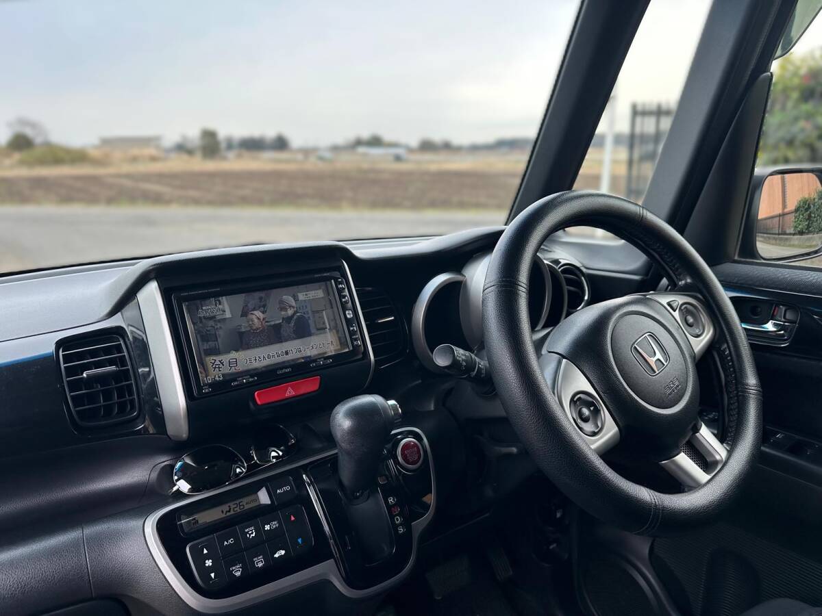 ホンダ　N-BOX　カスタムGターボパッケージJJF1　両側パワースライドドアパドルシフト１３万キロ-代乗って帰れます_2