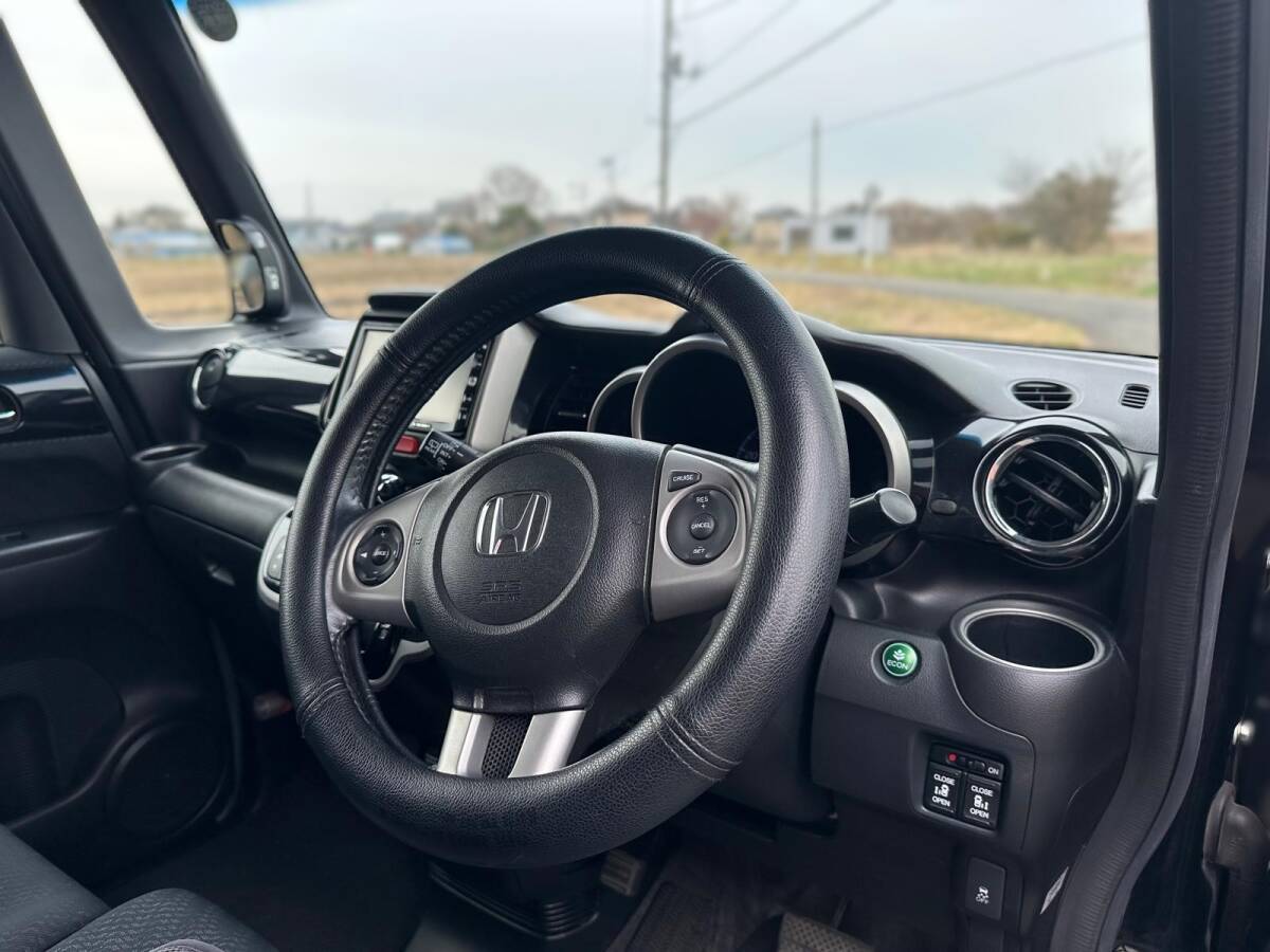 ホンダ　N-BOX　カスタムGターボパッケージJJF1　両側パワースライドドアパドルシフト１３万キロ-代乗って帰れます_7