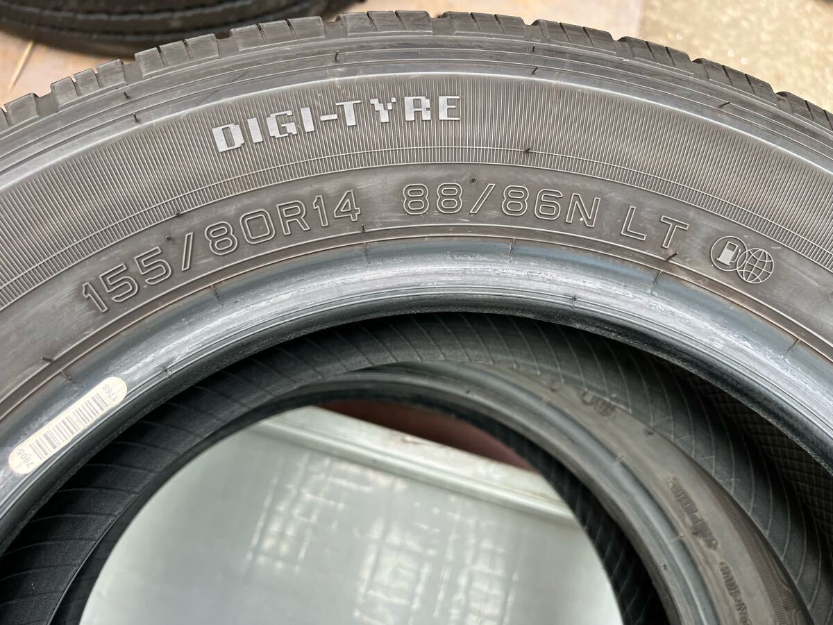 2024年 DUNLOP Enasave VAN01 155/80R14 88/86N LT 4本セット　155/80/14 88/86_7