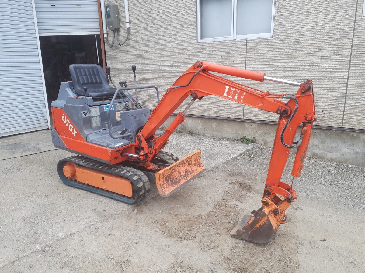 福島発　IHI IS-7GX　ミニ油圧ショベル ミニユンボ 実働 中古 　油圧ショベル バックホー　ディーゼル_1