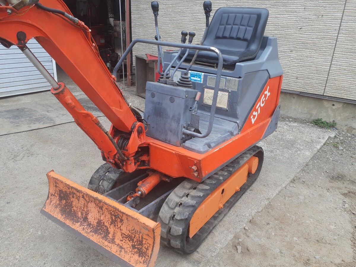 福島発　IHI IS-7GX　ミニ油圧ショベル ミニユンボ 実働 中古 　油圧ショベル バックホー　ディーゼル_2