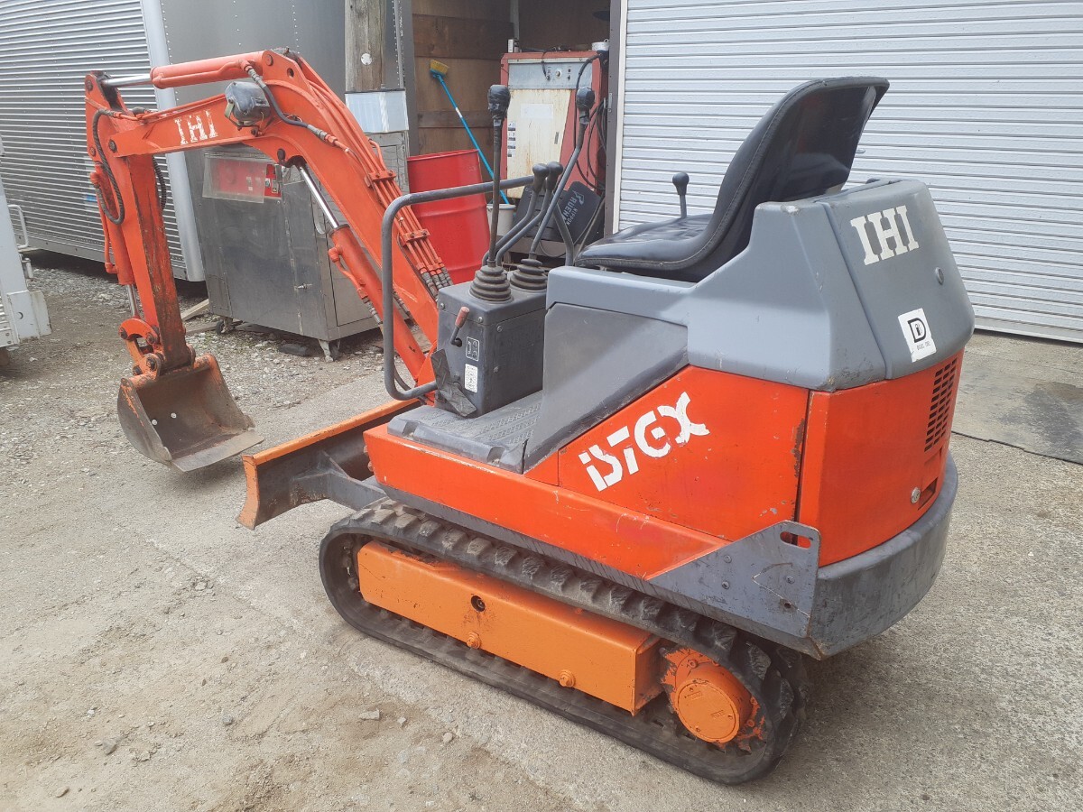 福島発　IHI IS-7GX　ミニ油圧ショベル ミニユンボ 実働 中古 　油圧ショベル バックホー　ディーゼル_4