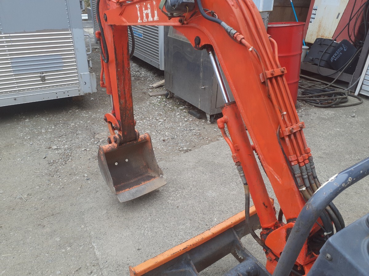 福島発　IHI IS-7GX　ミニ油圧ショベル ミニユンボ 実働 中古 　油圧ショベル バックホー　ディーゼル_5