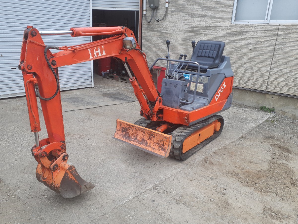 福島発　IHI IS-7GX　ミニ油圧ショベル ミニユンボ 実働 中古 　油圧ショベル バックホー　ディーゼル_9