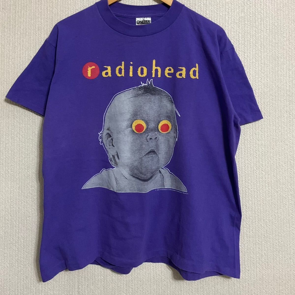 当時物 1993年製 Radiohead Pablo Honey Tour ヴィンテージ Tシャツ レディオヘッド シングルステッチ_1