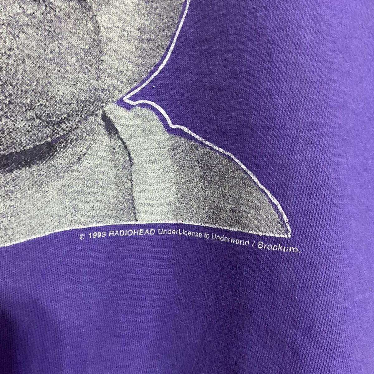 当時物 1993年製 Radiohead Pablo Honey Tour ヴィンテージ Tシャツ レディオヘッド シングルステッチ_2