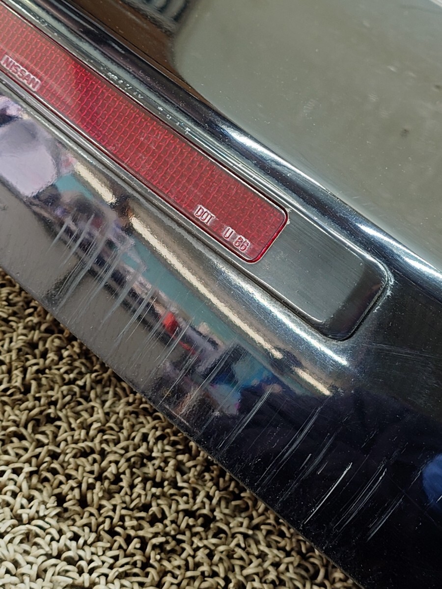 180SX リアゲート ハッチ バックドア リアスポレス 穴埋め加工 当時物 中古 ワンエイティ ワンパチ ワンチ イッパチ 日産 ニッサン NISSAN_4