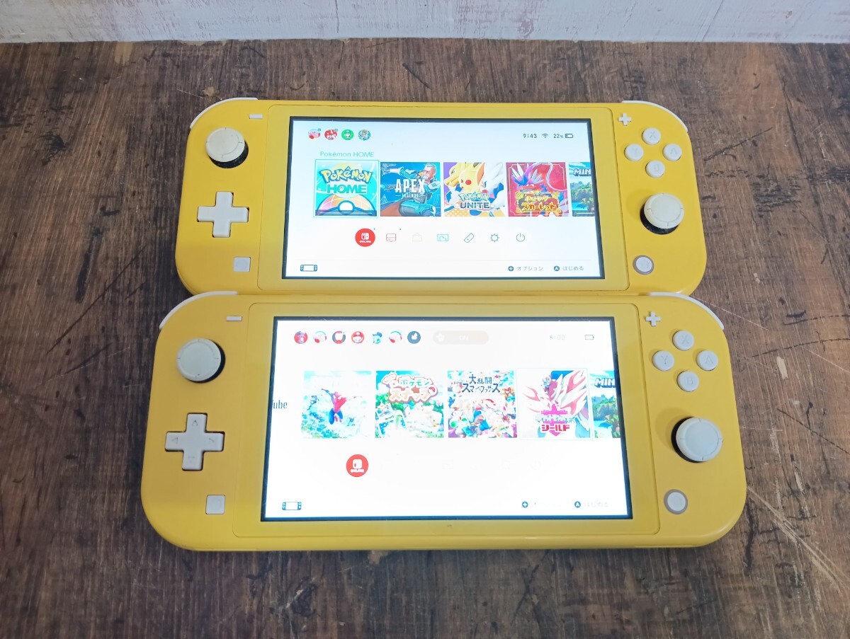 Nintendo Switch Lite 2台 ニンテンドースイッチライト 任天堂 HDH-001