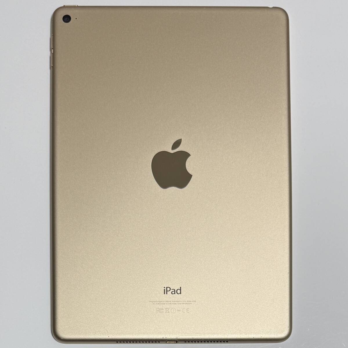 Apple iPad Air 2 ゴールド 16GB NH0W2J/A Wi-Fiモデル iOS15.8.4 アク
