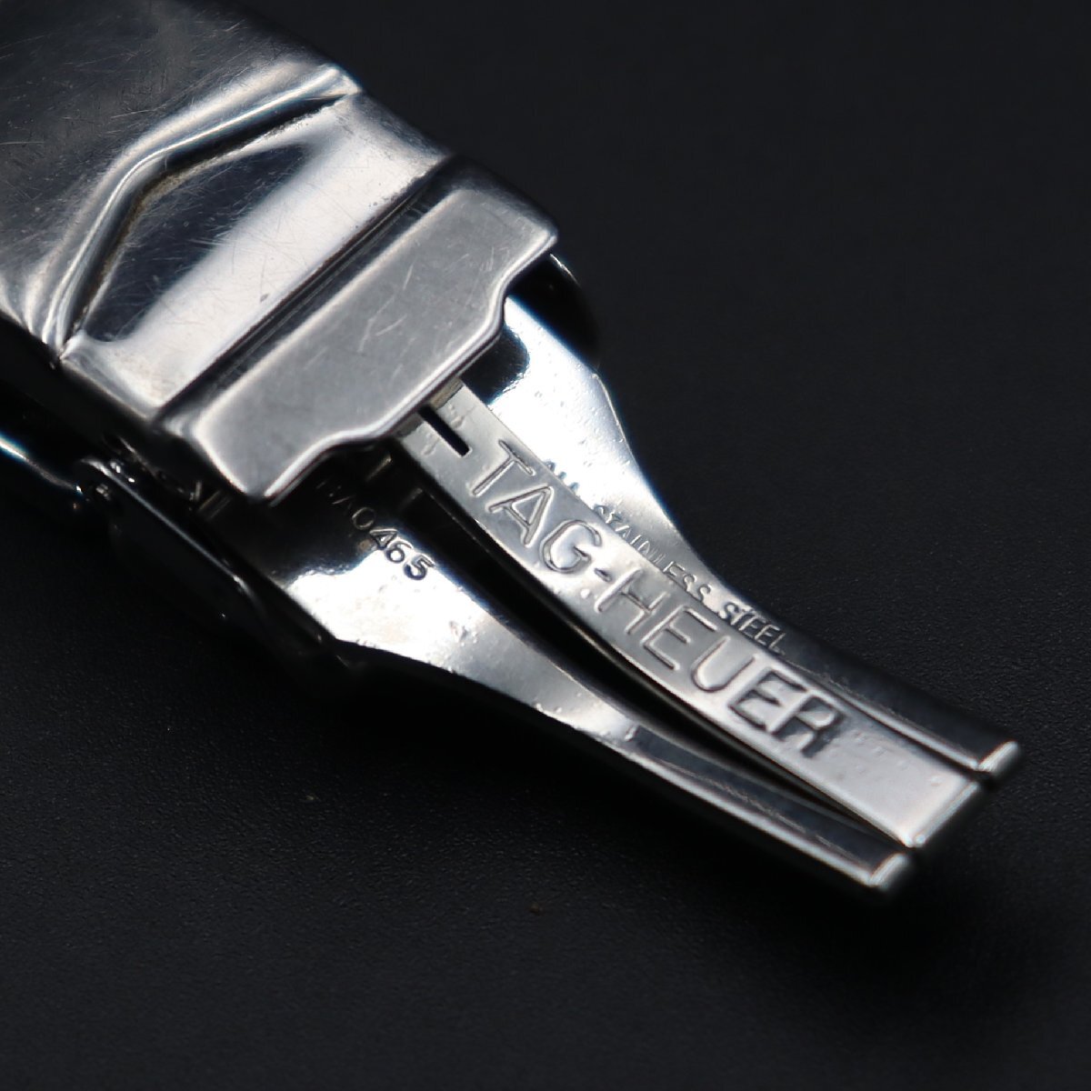 TAG HEUER タグホイヤー セル プロフェッショナル 200M防水 WG1110-0 クォーツ ホワイト文字盤 デイト スイス製 純正ブレス メンズ腕時計_8