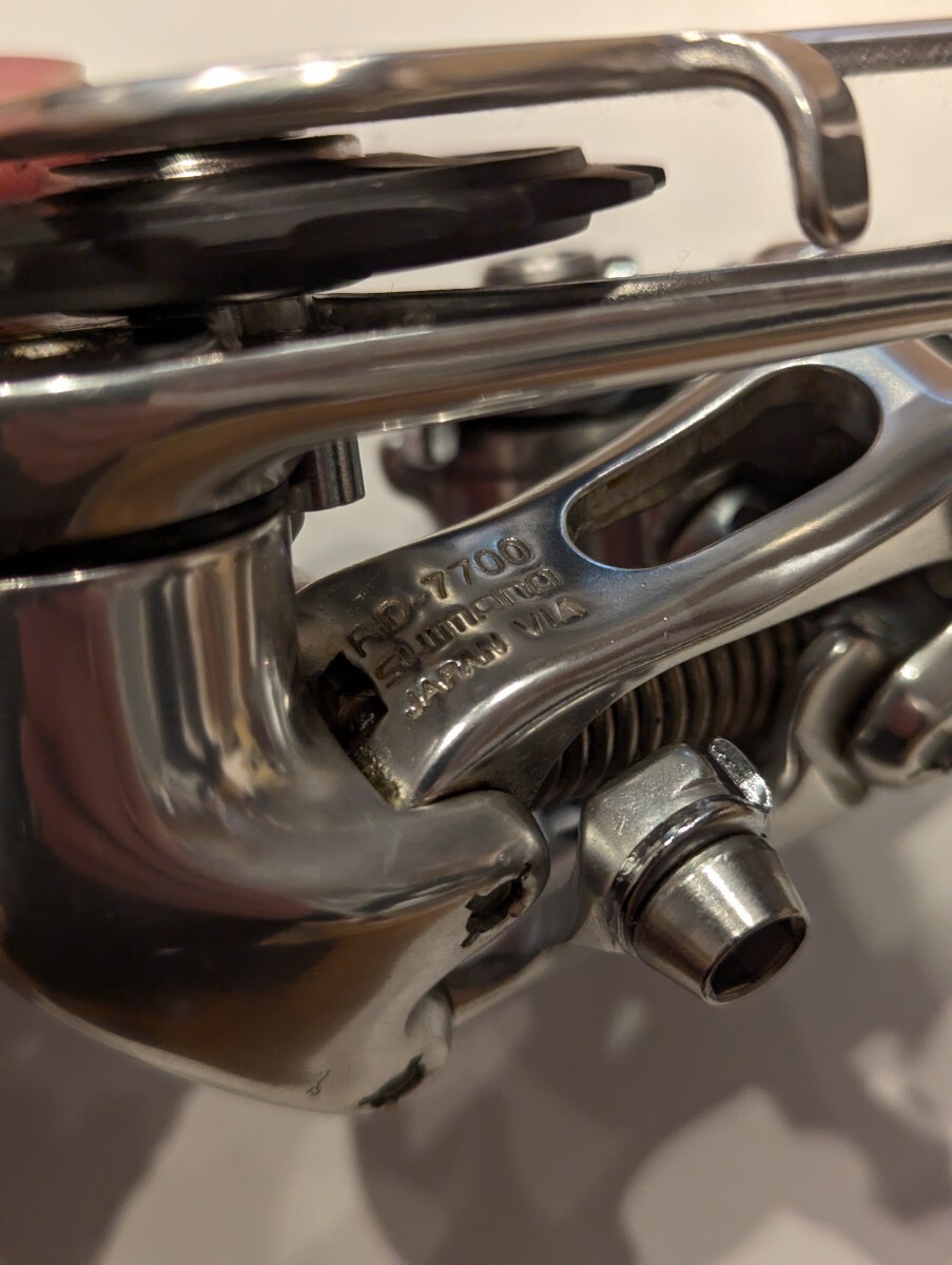 未使用美品　★レア★　SHIMANO シマノ DURA-ACE RD-7700 デュラエース リアディレイラー　GS_3