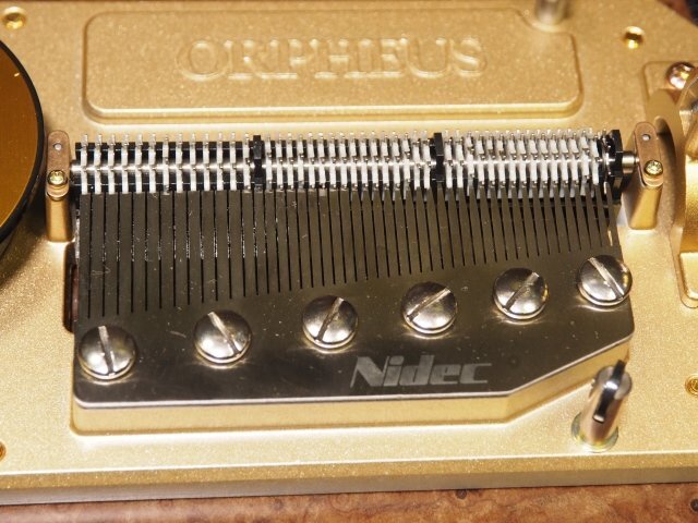 V704【ジャンク品】Nidec ORPHEUS 45弁ディスクオルゴール ニデック