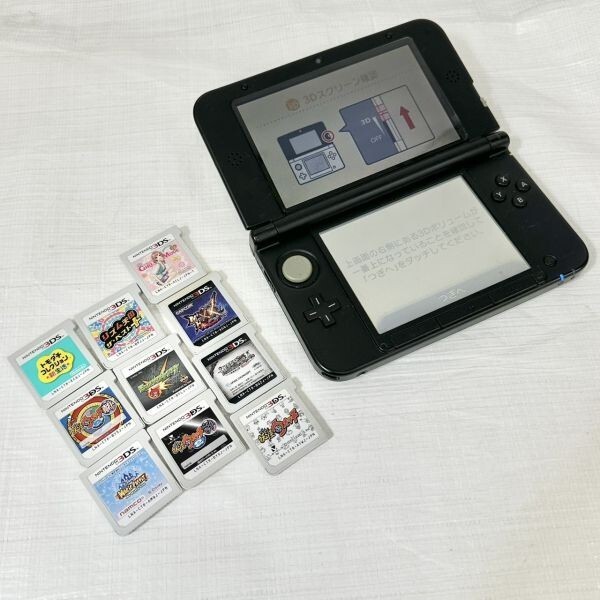 X075-I58-3224 Nintendo 3DS LL SPR-001 モンスターハンター4 ゴア