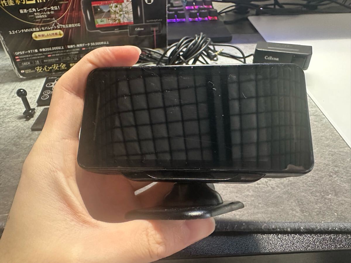 セルスター ASSURA AR-33 レーザー式オービス対応 レーダー探知機 3.2インチ液晶_2