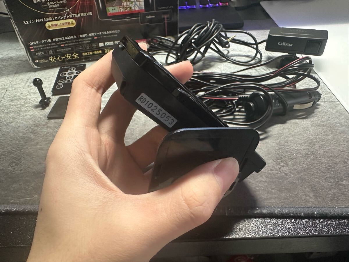 セルスター ASSURA AR-33 レーザー式オービス対応 レーダー探知機 3.2インチ液晶_3