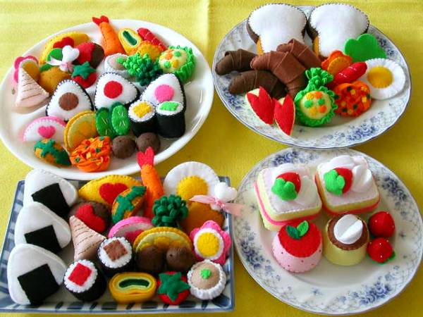 ☆mamarin☆*手作りフエルトおままごとお弁当セット（全７０個）_1