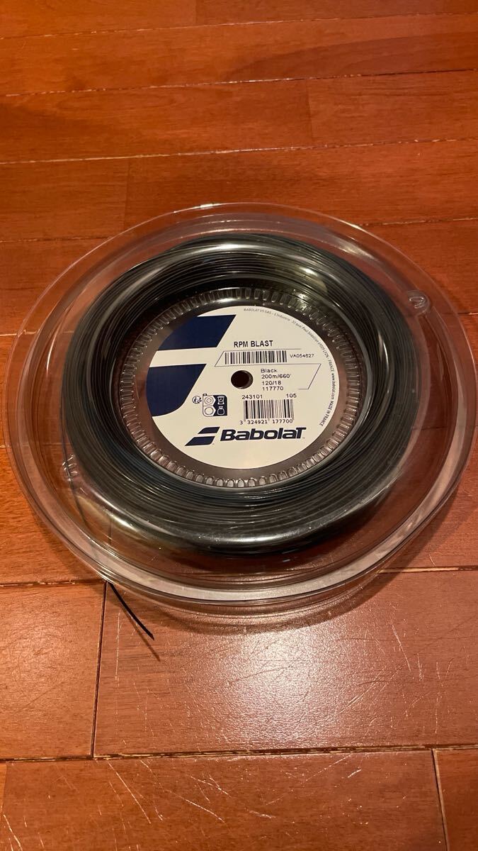 バボラ RPMブラスト (Babolat)　1.20ｍｍ ロール ガット(ストリング) _1