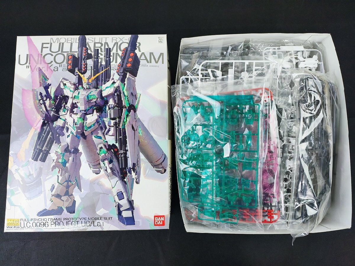 未組立 MG RX-0 フルアーマーユニコーンガンダム Ver.Ka 1/100
