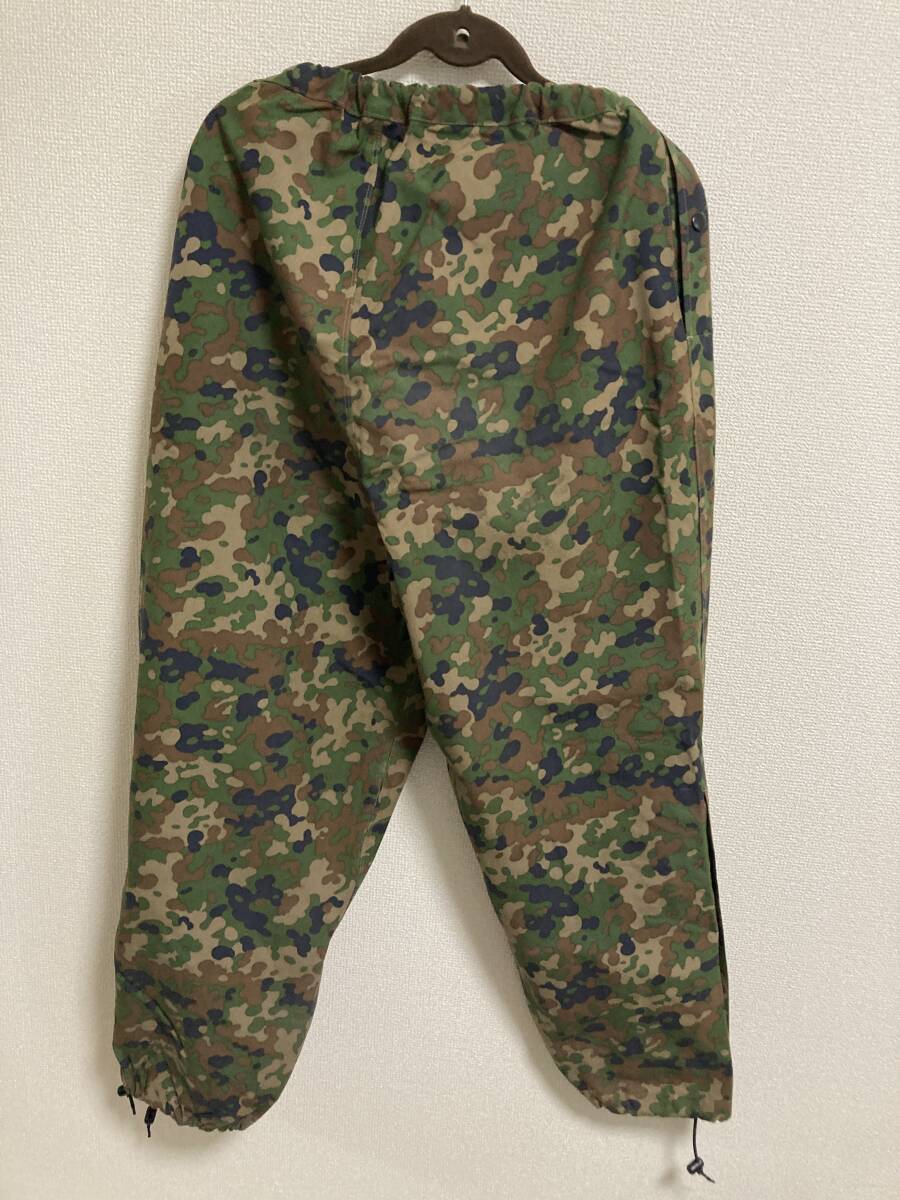 私物 雨衣 陸上自衛隊 レインコート カッパ 2型 迷彩服 戦闘服 海上
