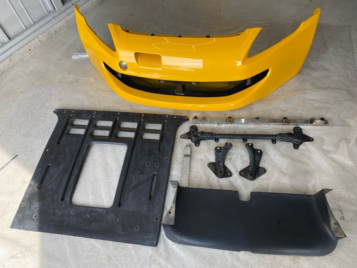 超希少 S2000 MUGEN 無限 フロントバンパー アンダーパネル フルセット AP1 AP2 JDM _1