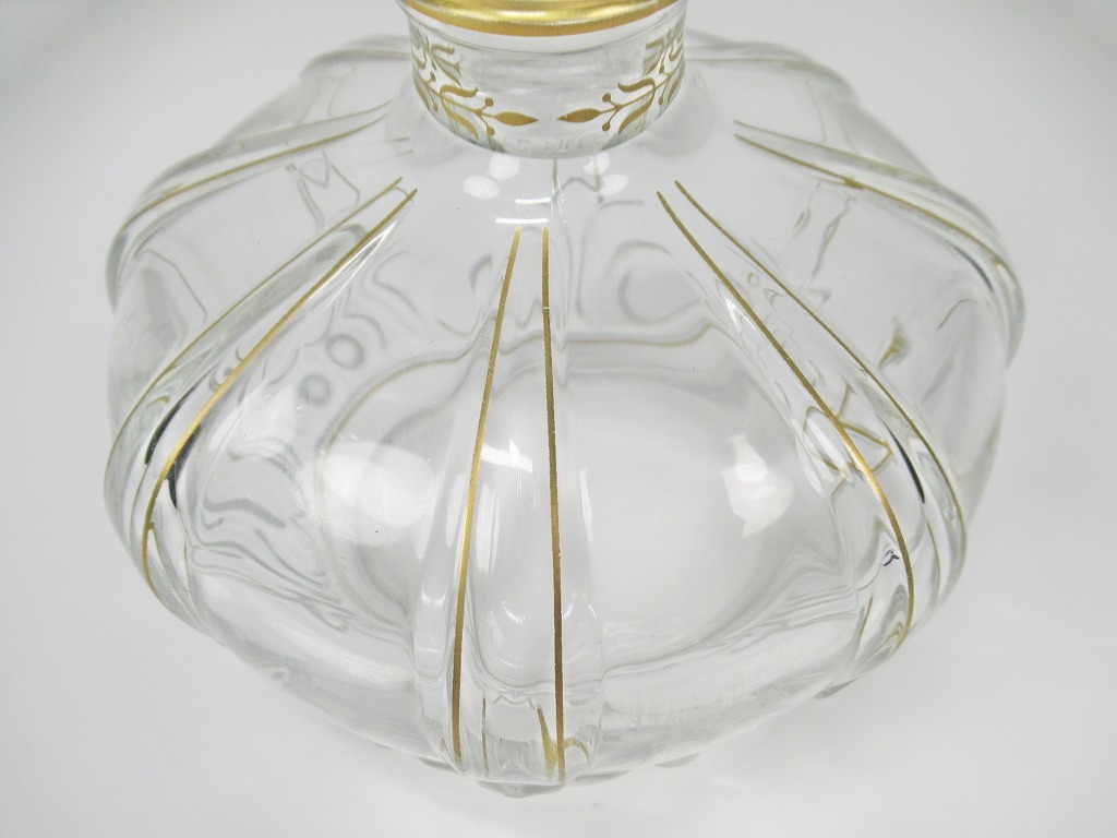 Baccarat バカラ　コニャック クリスタルデキャンタ　空き瓶 ◇[A87]バカラ BACCARAT クリスタル ボトル ナポレオンコニャック 王冠