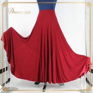 『送料無料』【美品 フラメンコ衣装】レッド ICHIOKU イチオク ファルダ スカート 赤 無