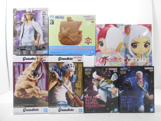 n86141-ty 未開封◎8個セット ワンピースフィギュア THE GRANDLINE