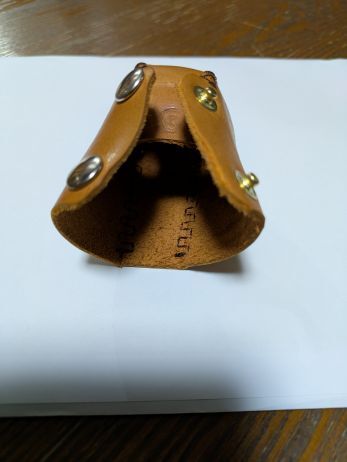 ジムニー シエラ JB64W JB74W レザー マニュアルシフトノブカバー　キャメル　ステッチブラウン　刻印シフトパターン_5