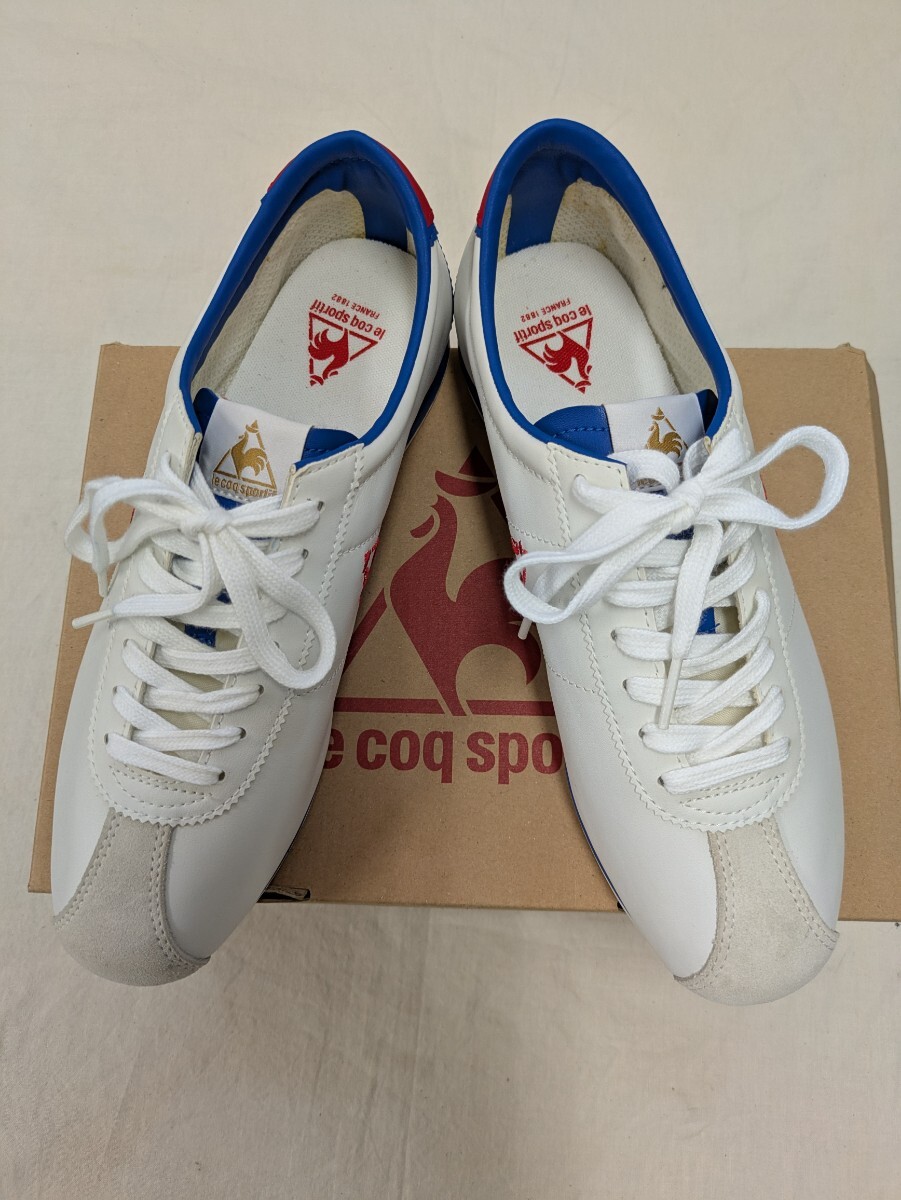 送料無料　ルコック モンペリエ 25.5 レザー トリコロール le coq sportif_1