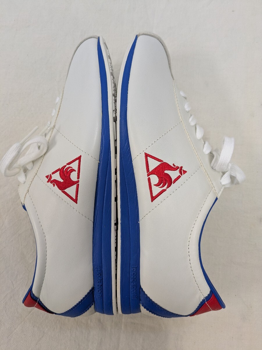 送料無料　ルコック モンペリエ 25.5 レザー トリコロール le coq sportif_2