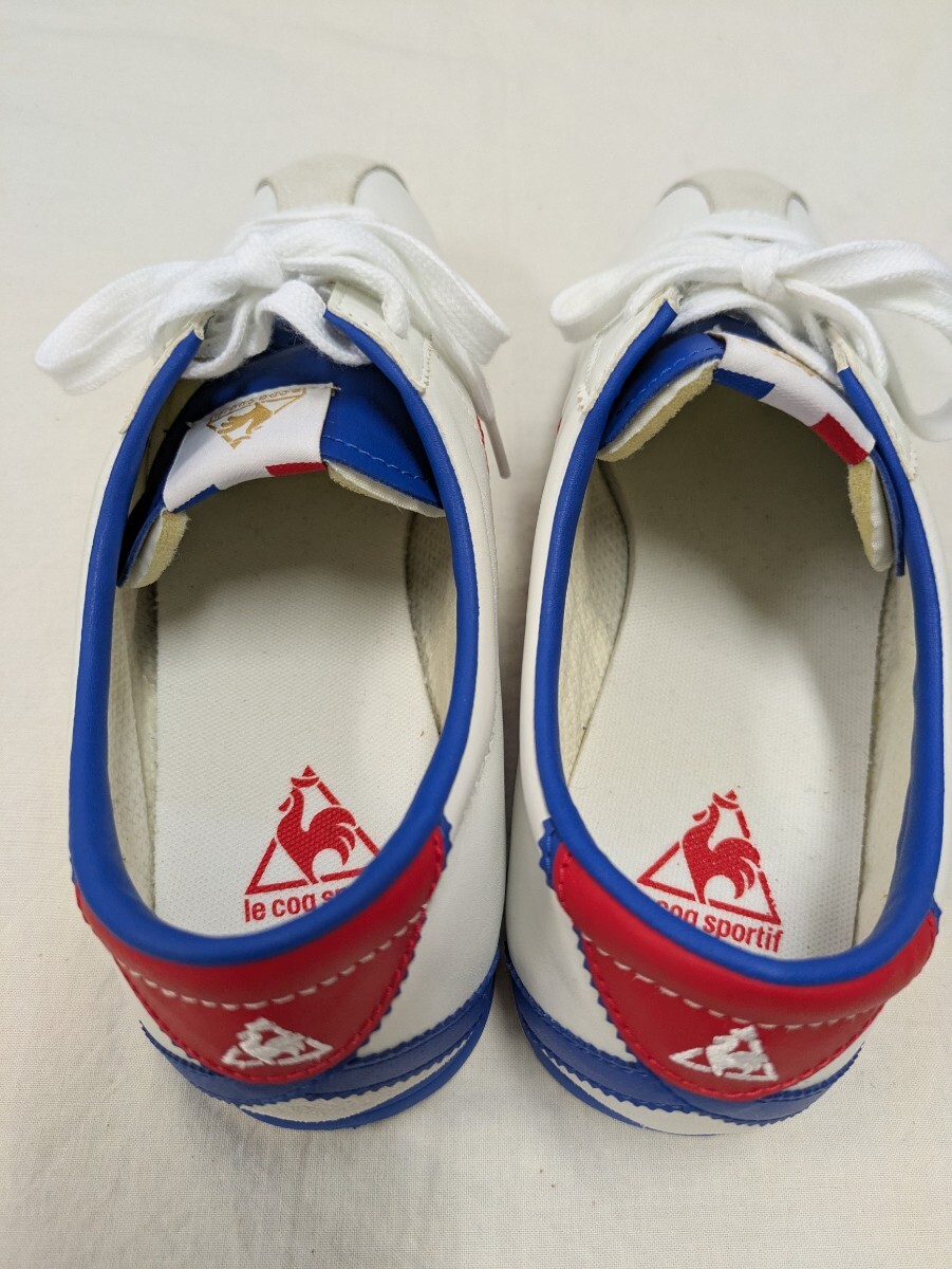 送料無料　ルコック モンペリエ 25.5 レザー トリコロール le coq sportif_6