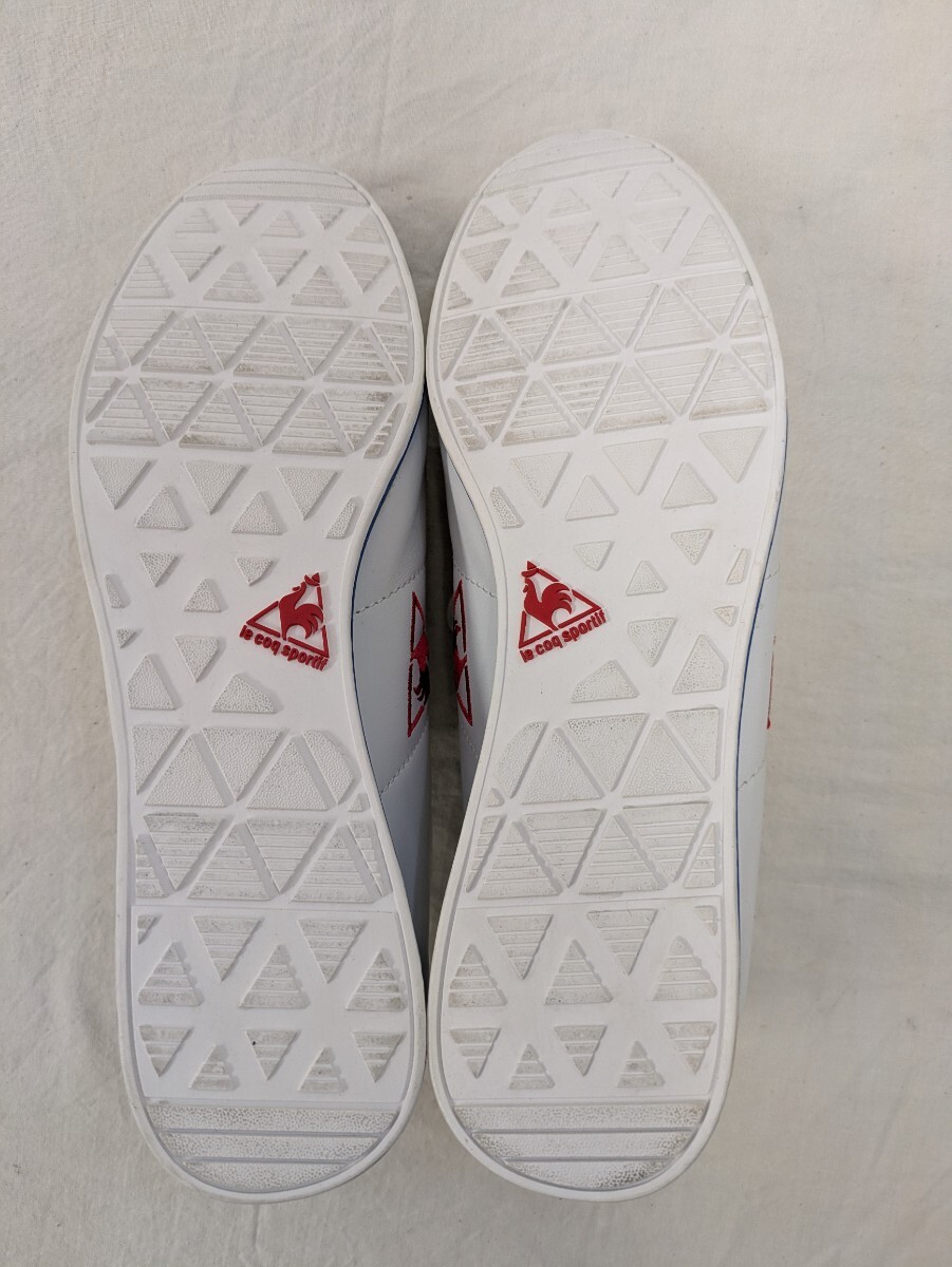 送料無料　ルコック モンペリエ 25.5 レザー トリコロール le coq sportif_7