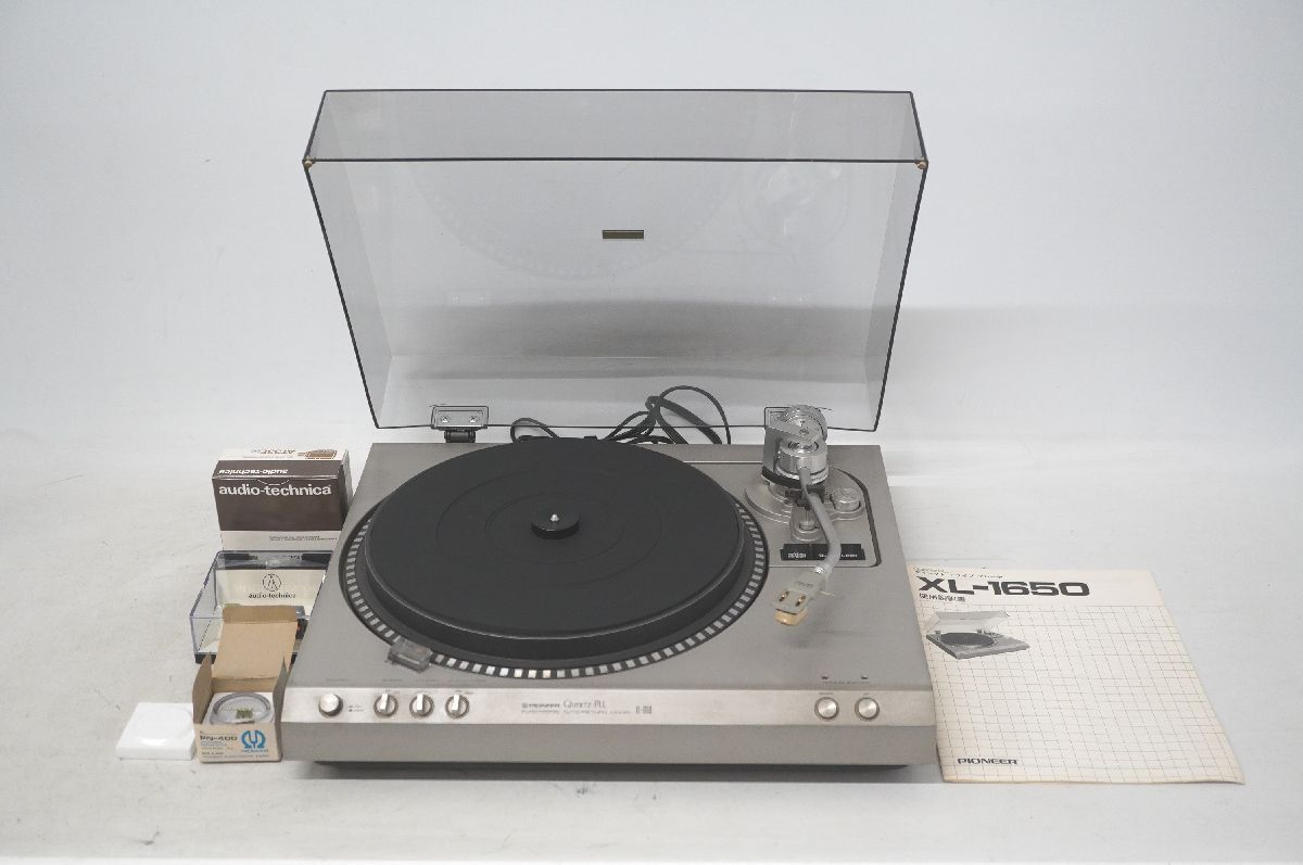 6-53] Pioneer パイオニア XL-1650 ターンテーブル ダイレクトドライブ
