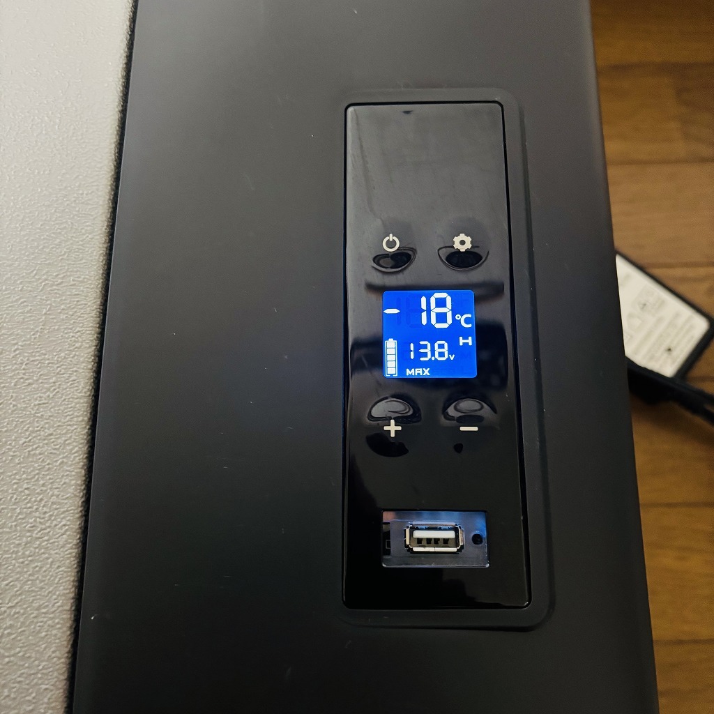 ポータブル冷蔵庫 冷凍庫 15L 中古 車載用 車 カー用品 サブ冷蔵庫 
