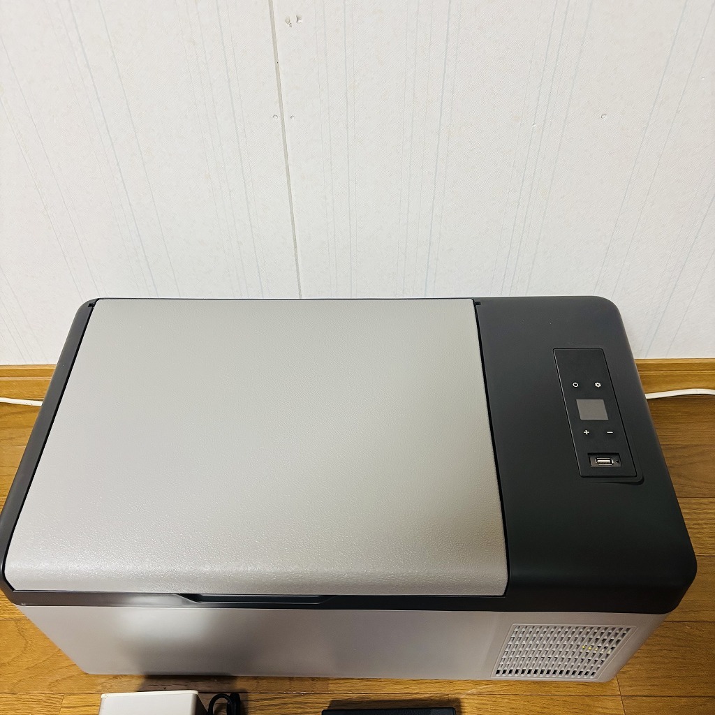 ポータブル冷蔵庫 冷凍庫 15L 中古 車載用 車 カー用品 サブ冷蔵庫
