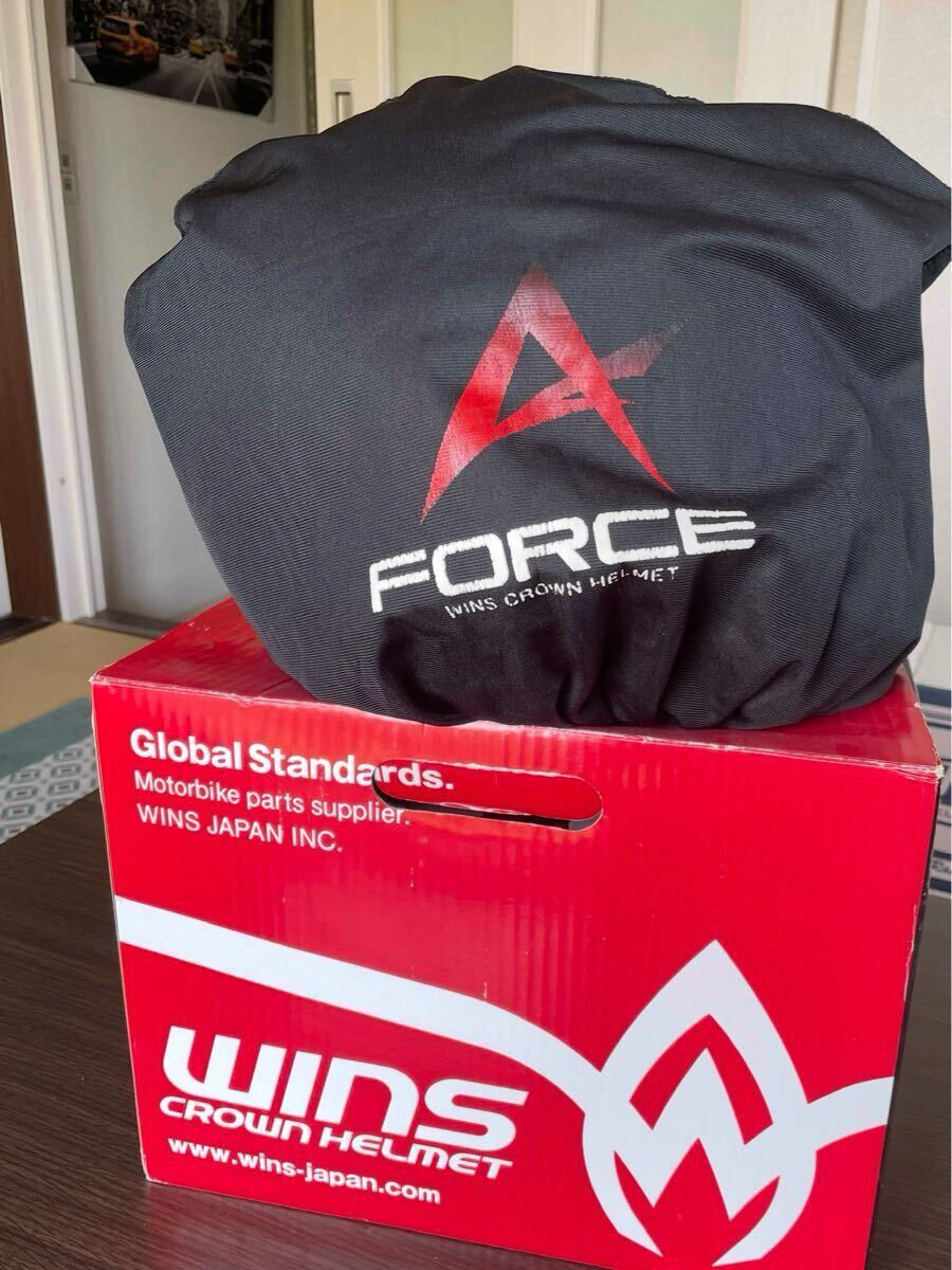 WINS エー・フォースカーボンフルフェイスヘルメット　Ｌサイズ_10