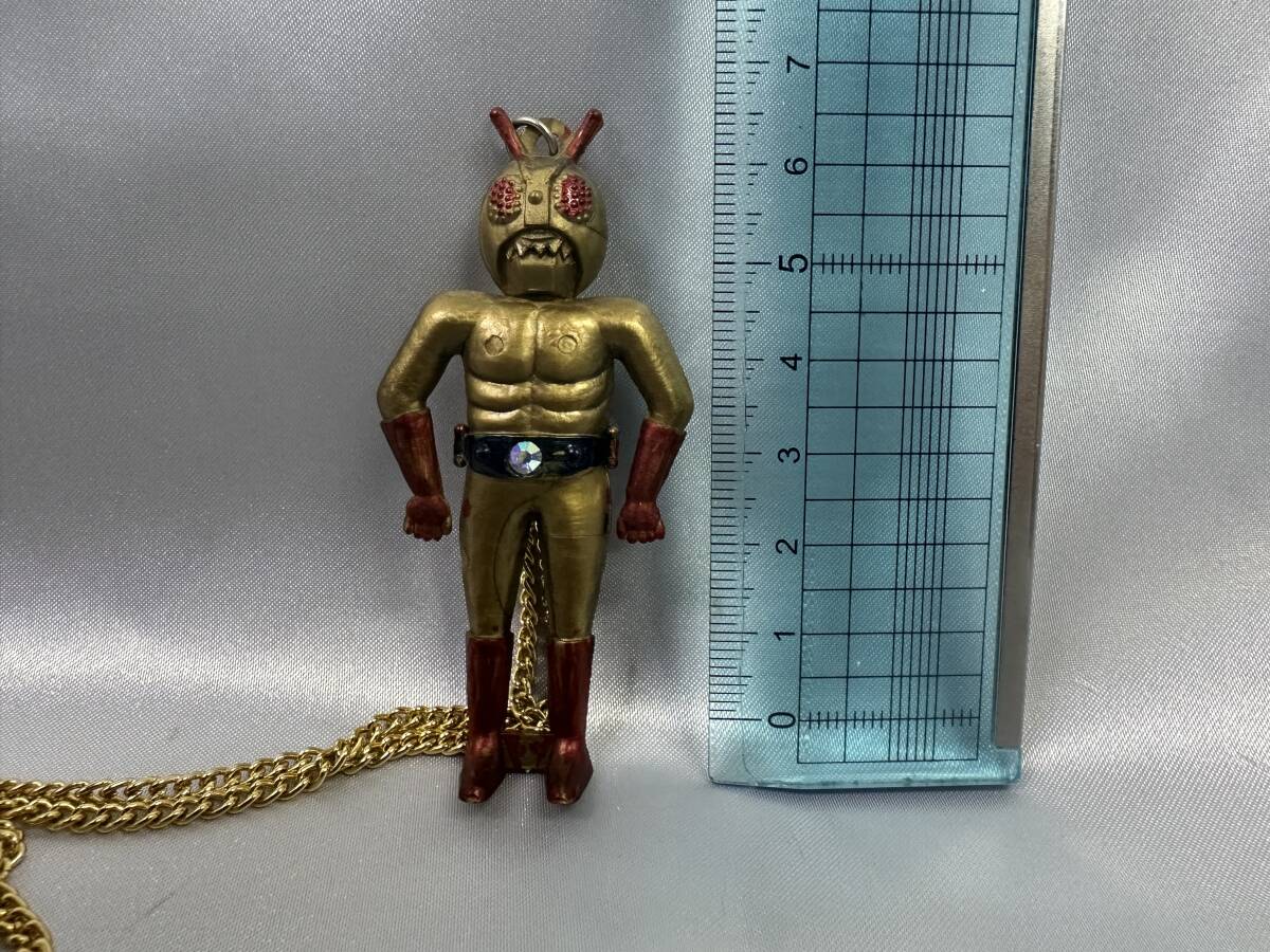 ☆希少☆当時物 仮面ライダー 旧1号 ゴールド ペンダント ビンテージ