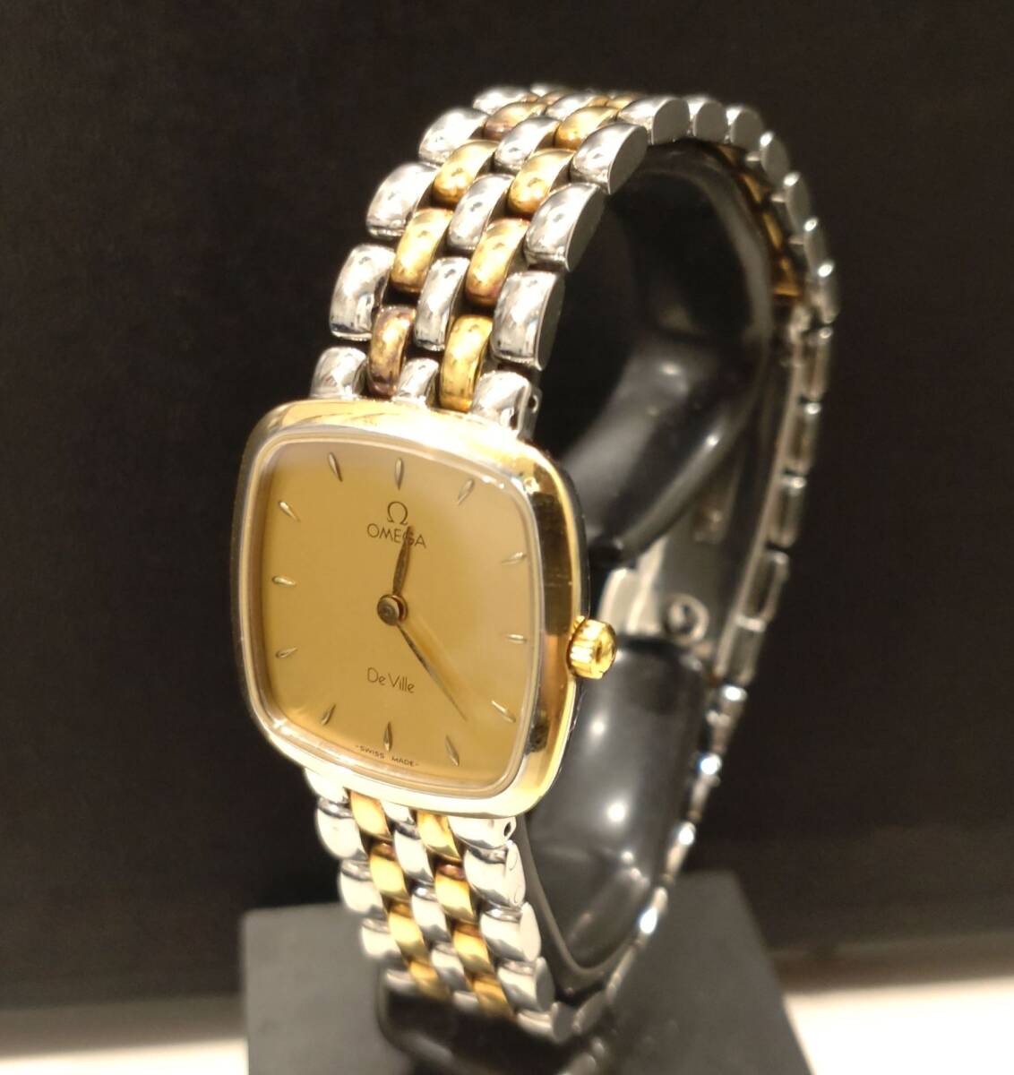 1円～ 現状 稼働品 OMEGA オメガ De Ville デ ヴィル レディース