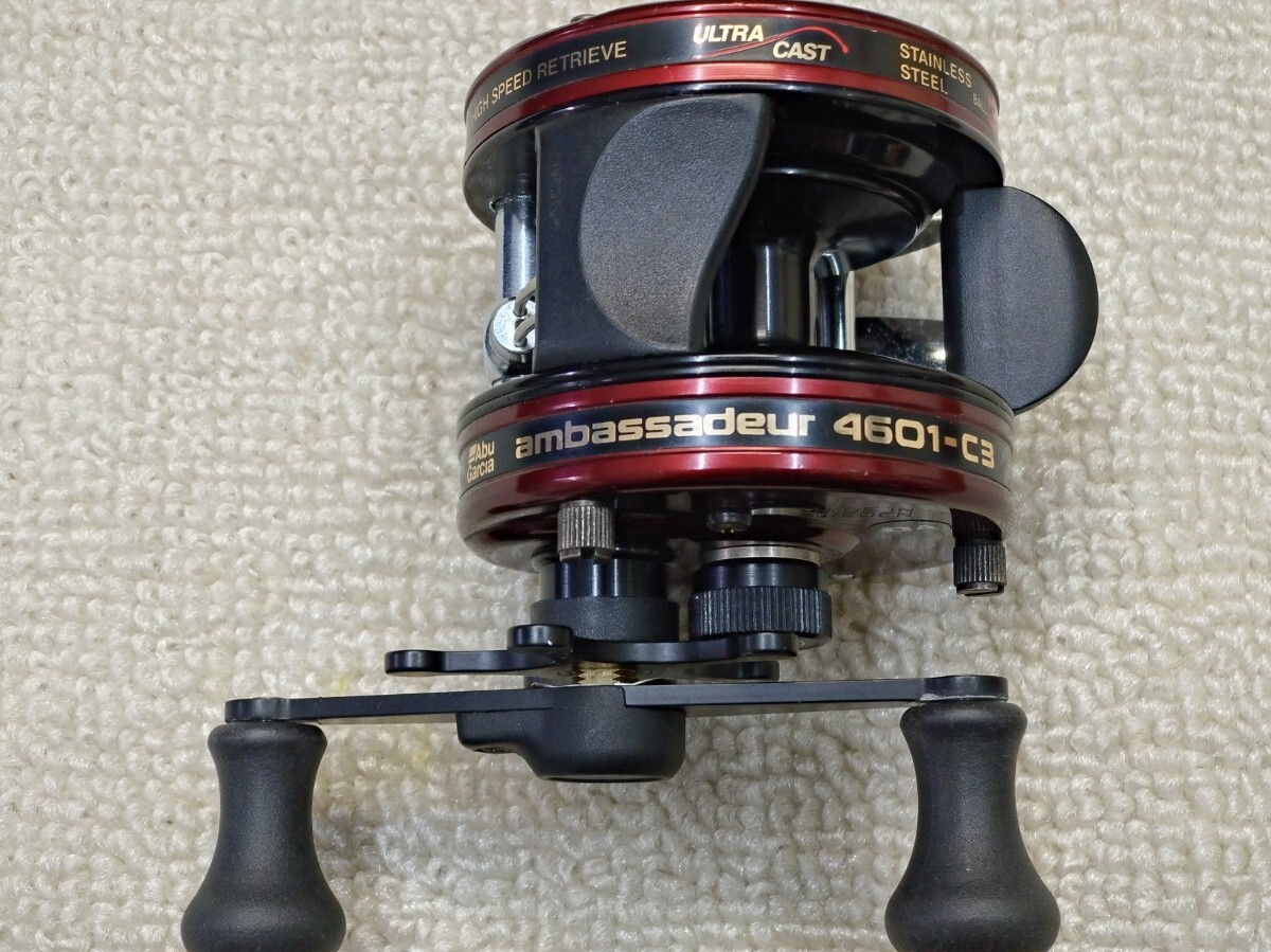中古美品 アブガルシア アンバサダー 4601-C3 左巻 / ambassadeur ABU
