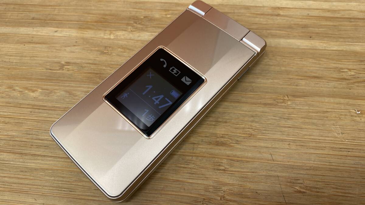 SoftBank かんたん携帯11 A207SH ゴールド 判定○ 充電器2個セット