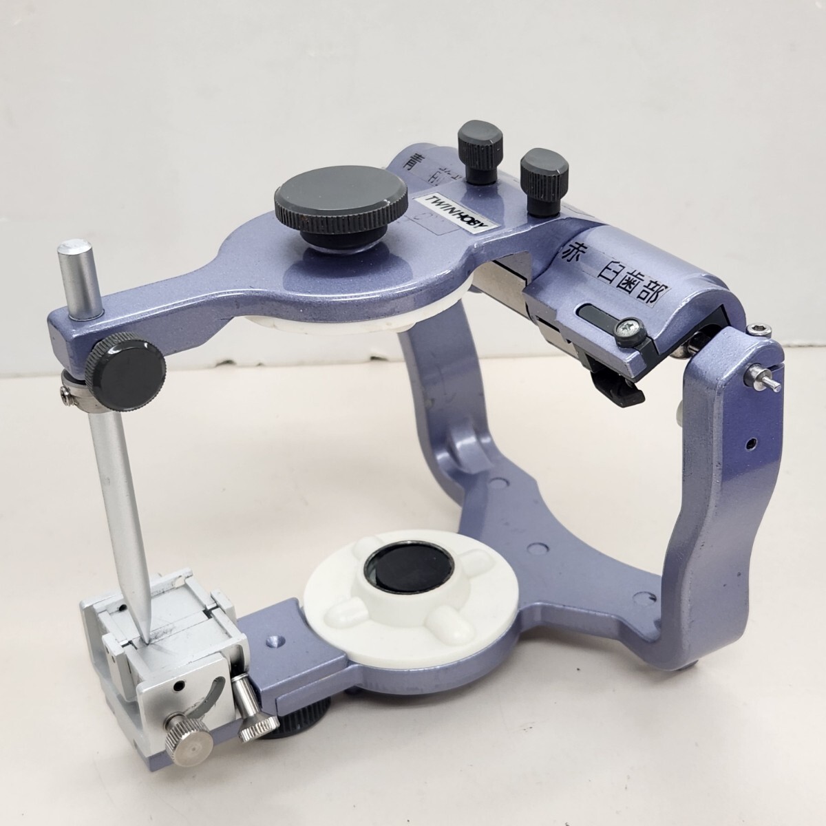 歯科技工　咬合器　DENTALHOBY デンタルホビーLL　2台 歯科技工】TWIN HOBY 咬合器 取扱説明書付き 箱付き モリタ シオダ