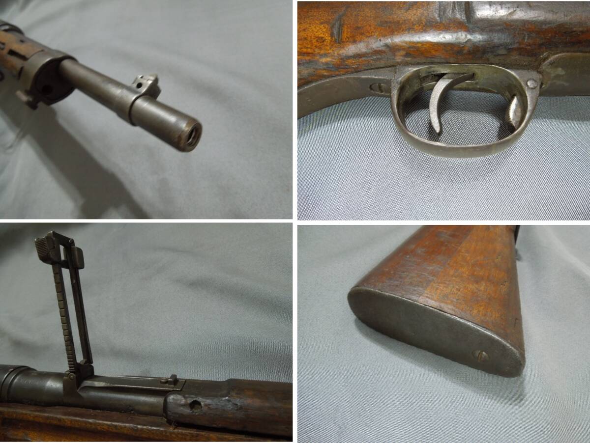 帝国陸軍 三八式歩兵銃 無可動加工 希少 当時物_10