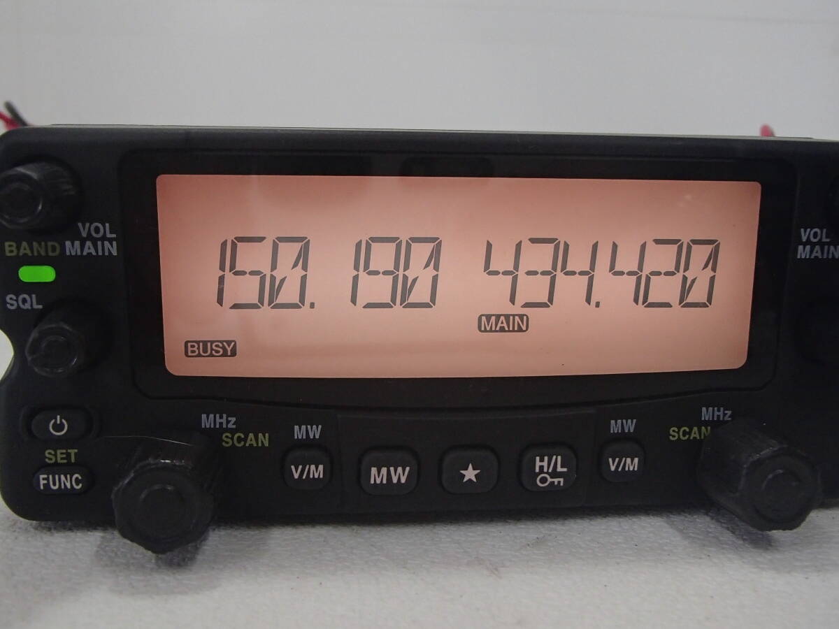 □□【1円】ALINCO/アルインコ DR-735D/EMS-78セット 144/430MHz帯 FM