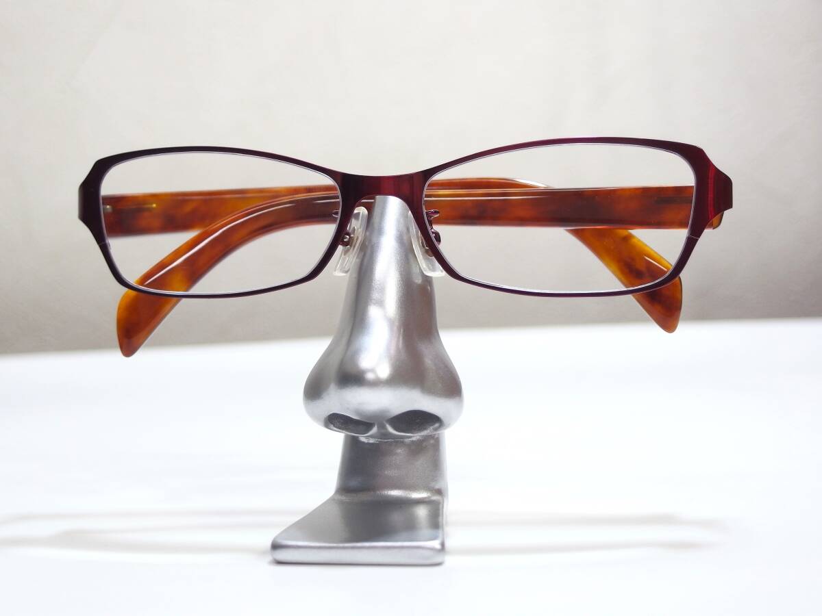 【値引交渉歓迎】【新品同様★今風】最高級国産肉厚本べっ甲★チタン上トロ甲眼鏡★ベッコート済2195】_4