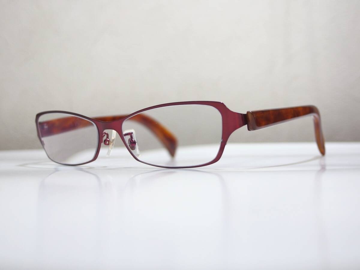 【値引交渉歓迎】【新品同様★今風】最高級国産肉厚本べっ甲★チタン上トロ甲眼鏡★ベッコート済2195】_7