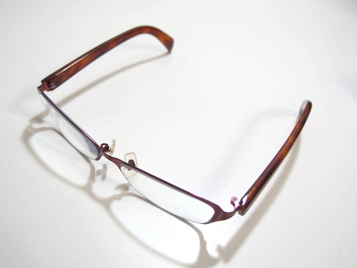 【値引交渉歓迎】【新品同様★今風】最高級国産肉厚本べっ甲★チタン上トロ甲眼鏡★ベッコート済2195】_8