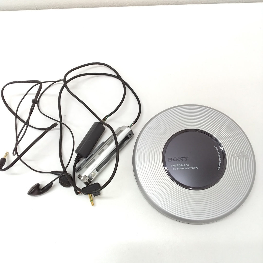 WCYVR☆若 SONY ソニー CD WALKMAN ポータブル CDプレーヤー D-FJ787
